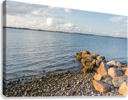 Baltic Sea at Sunset  Canvas Print