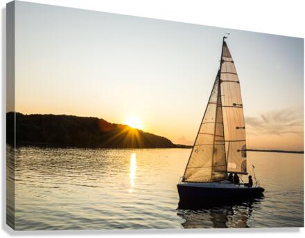 Evening Sail Canvas Print