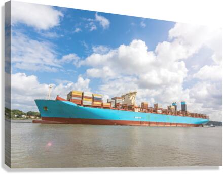 Container Vessel Canvas Print