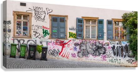 Grafitti Canvas Print