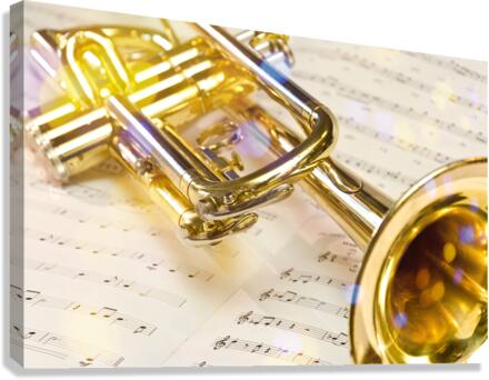 Trumpet Canvas Print