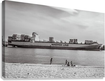 Elbstrand Canvas Print