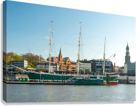 Historic Harbor Canvas Print