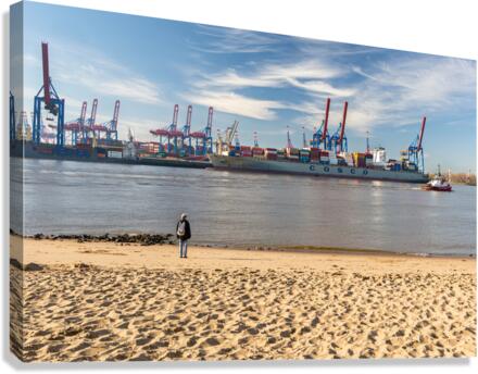 Ship Spotting Canvas Print