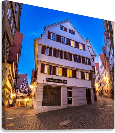 Squared Oldtown Canvas Print