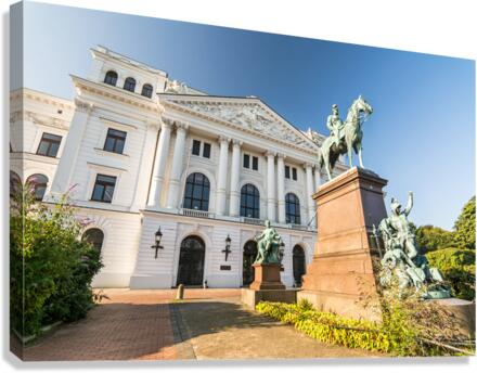 Townhouse of Altona Canvas Print