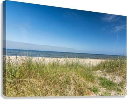 Ocean and Dunes Canvas Print