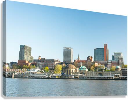 St. Pauli Landungsbrucken Canvas Print