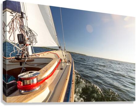 Sailing on the Baltic Sea Canvas Print