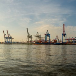 Hamburg Harbour Panorama