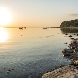 Bay at the Baltic Sea