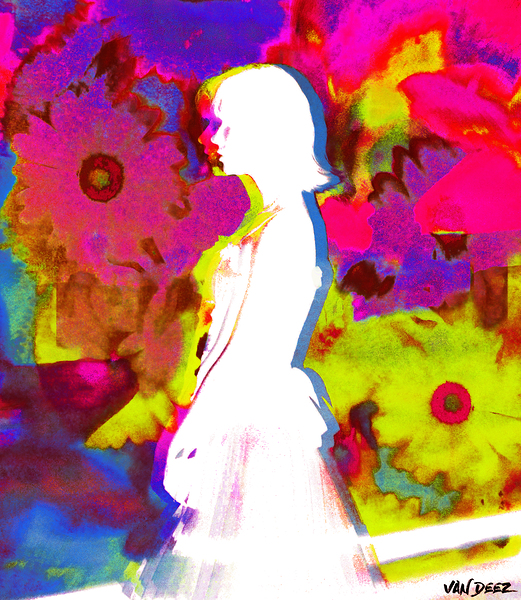 Flowerescent by Van Deez Artworks