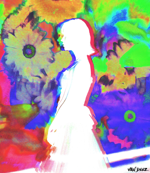 Flowerescent by Van Deez Artworks