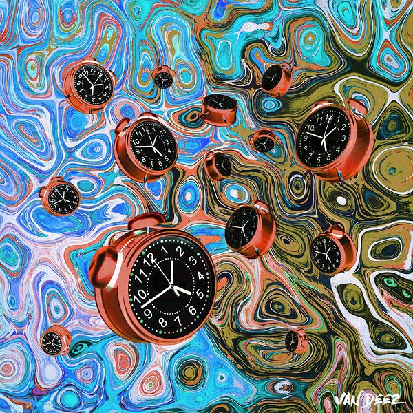 Counterclockwise  Morning by Van Deez Artworks