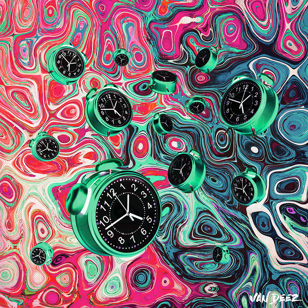 Counterclockwise  Morning by Van Deez Artworks