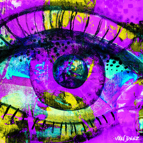 Went to sleep contact lenses in by Van Deez Artworks