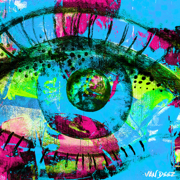 Went to sleep contact lenses in by Van Deez Artworks