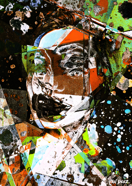 Multiple Faces by Van Deez Artworks