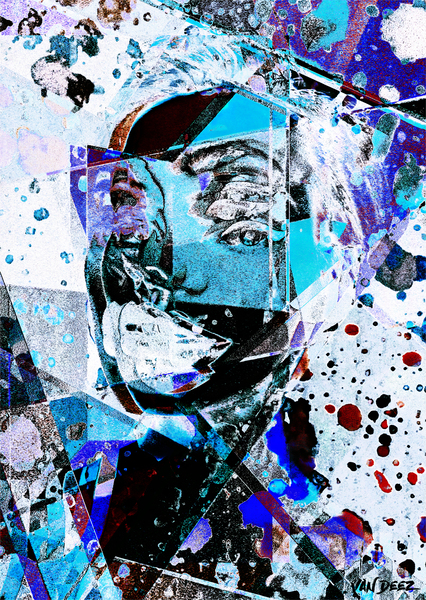 Multiple Faces by Van Deez Artworks