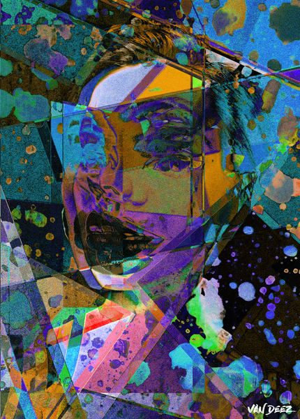 Multiple Faces by Van Deez Artworks