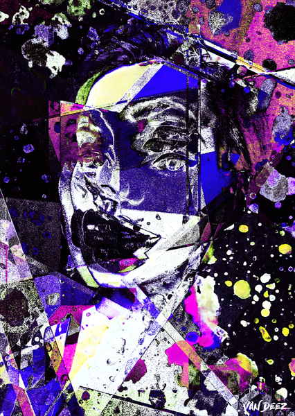 Multiple Faces by Van Deez Artworks