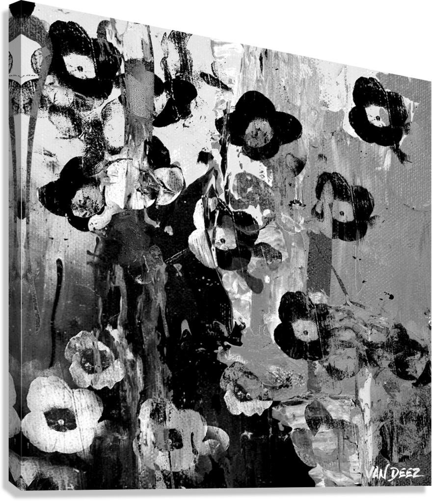 Flower Gunshot Canvas Print