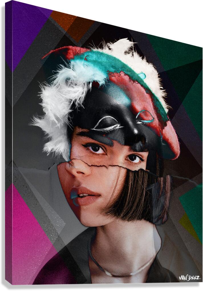 VD Mugshot Canvas Print