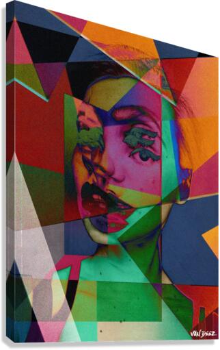 Multiple Faces Canvas Print