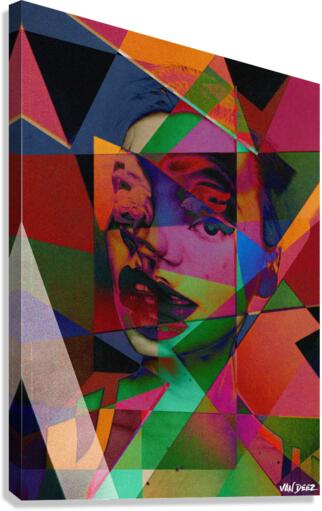 Multiple Faces Canvas Print