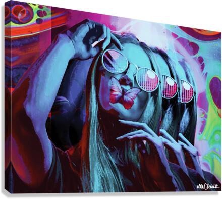 Triple Vision Canvas Print