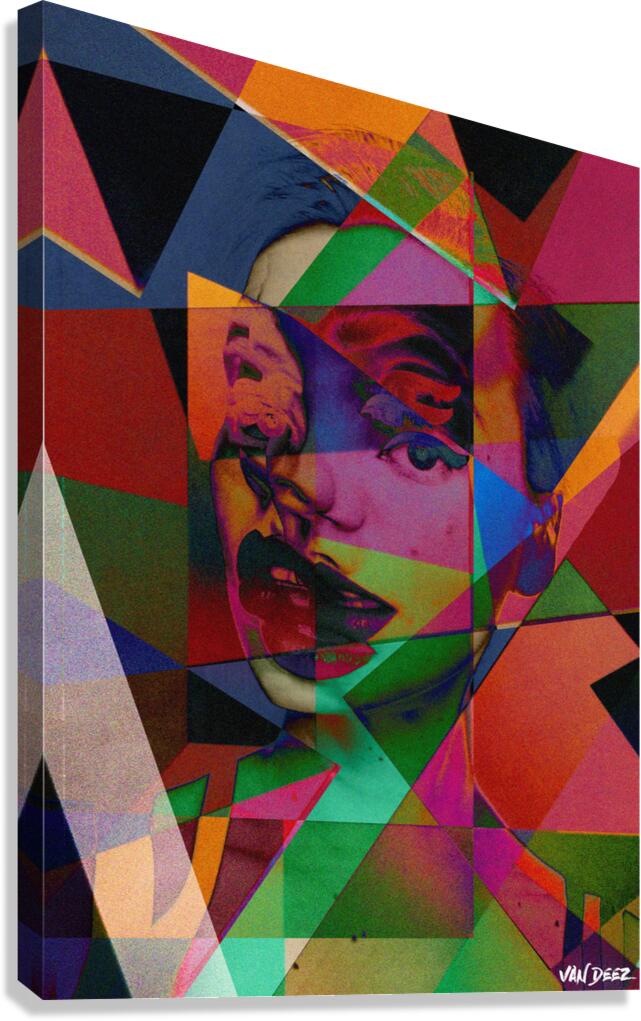 Multiple Faces Canvas Print