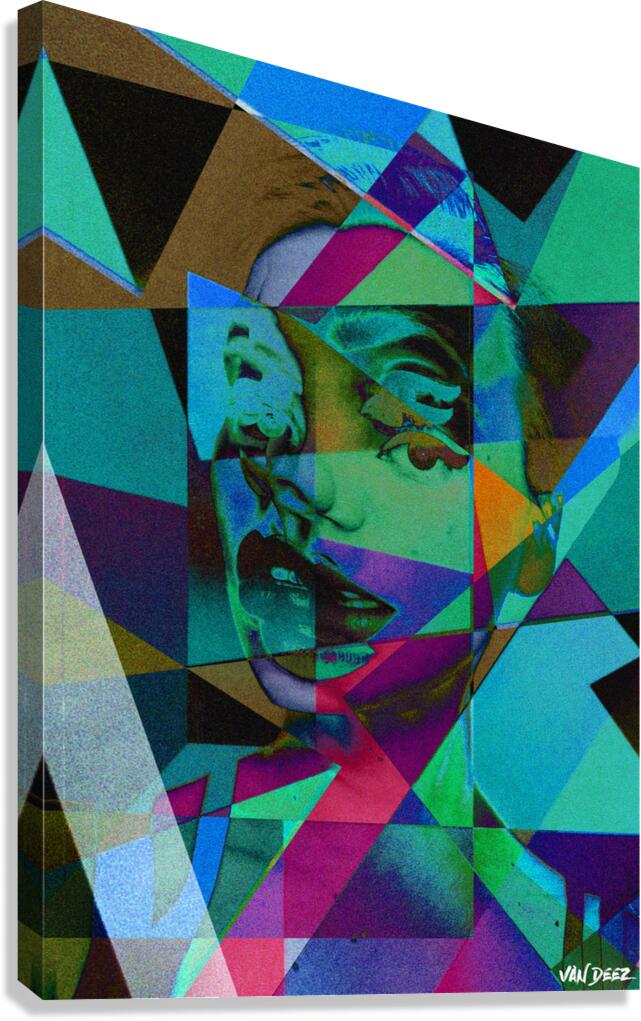 Multiple Faces Canvas Print