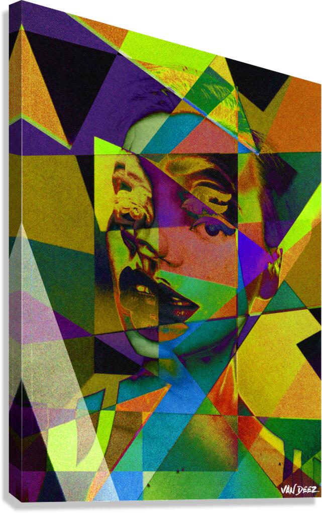 Multiple Faces Canvas Print
