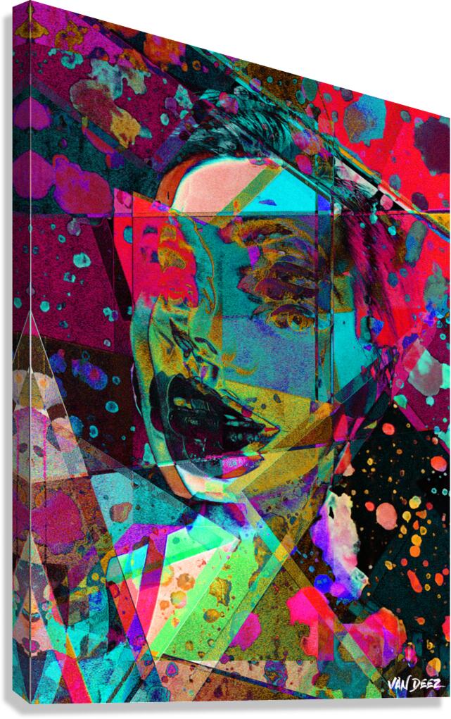 Multiple Faces Canvas Print