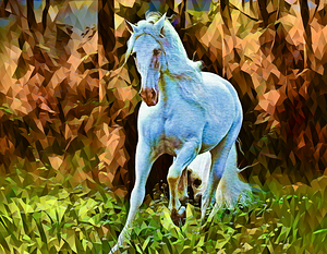 horse 2 oilpolyart 3