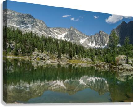 Monica Meadows Range Canvas Print