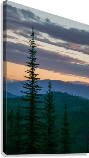 Rolling Sunset Canvas Print