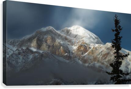 When the heavens open Canvas Print