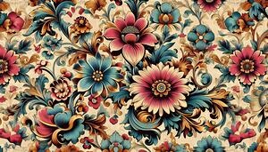 Retro Floral Patterns
