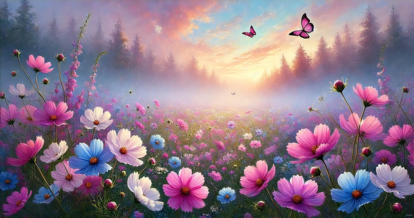 Dreamy Wildflower  Print