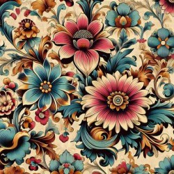 Retro Floral Patterns