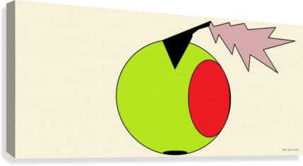 Apple Canvas Print