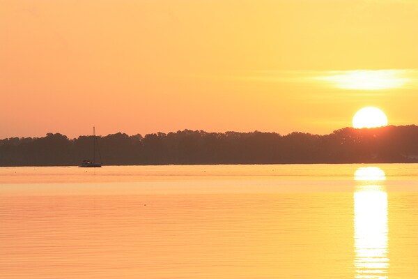 SailboatAtSunset by MPerry