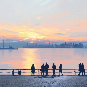 Promenade at Dusk