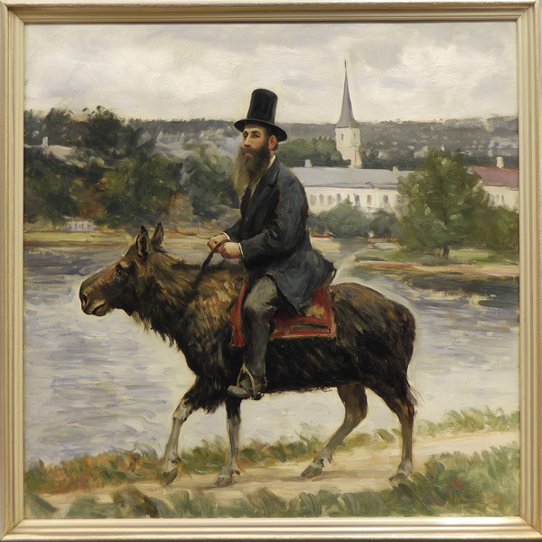 Burro Express Print