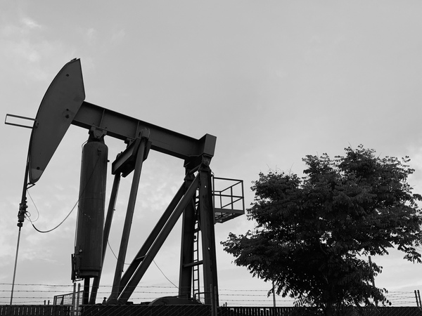 Oil Field Pump Print