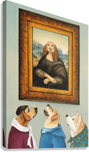 Bona Lisa Canvas Print