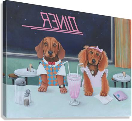 First Date  Canvas Print