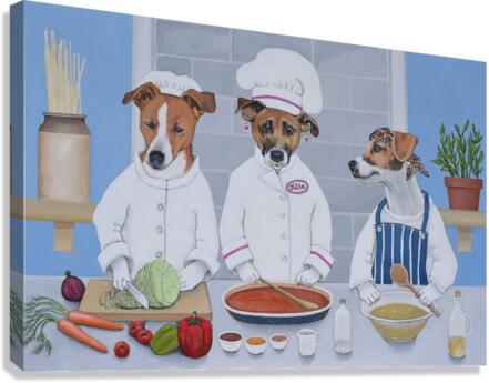 Chef Julia Wild Canvas Print