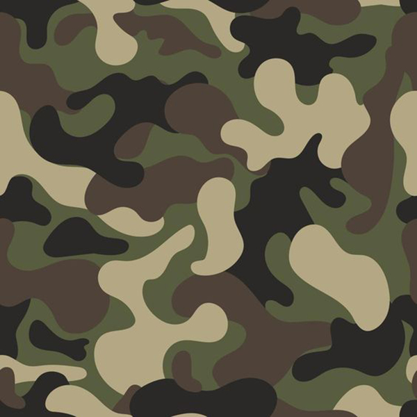 Camouflage Pattern Background Print